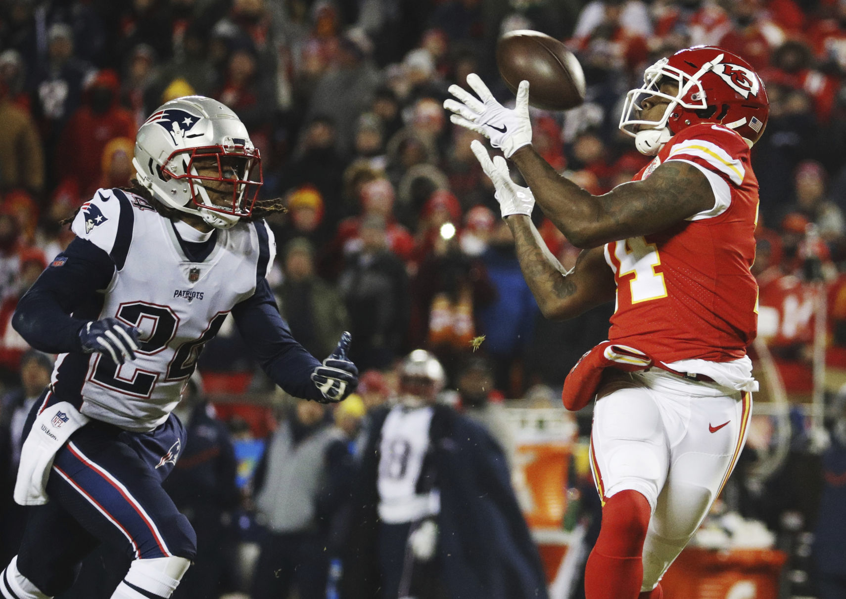 APTOPIX Patriots Chiefs Football